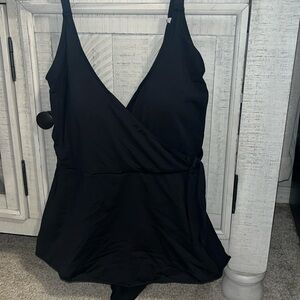 Betsey Johnson Skirted Bathing Suit